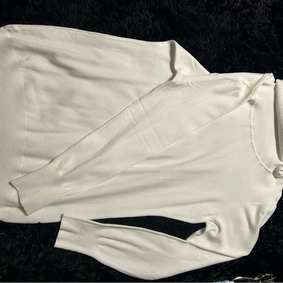 White turtle neck dress X-Large - Picture 3 of 4